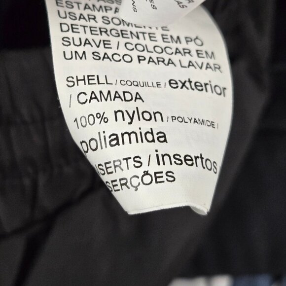 Puma Men Activewear Pants M Black Nylon Colorblock Windbreaker BMW Logo Zipper - Picture 10 of 11